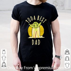 Pretty Star Wars Baby Yoda Best Dad shirt 4