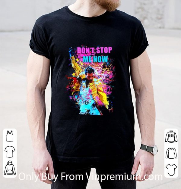 Pretty Freddie Mercury Art Colors Don’t Stop Me Now shirt 2