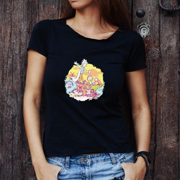 Premium Rick And Morty Aliens shirt 1