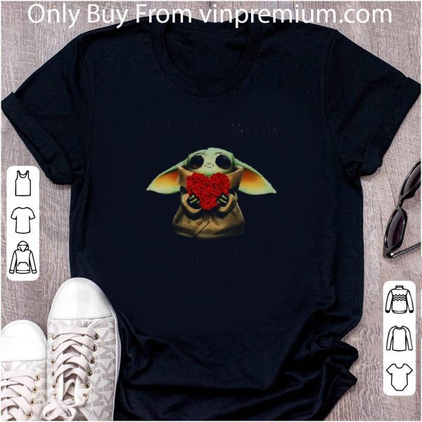 Premium Star Wars Yoda Best Husband Ever Love You I Do Heart shirt 2
