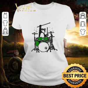 Premium Cat Meow Band And Drum shirt 4