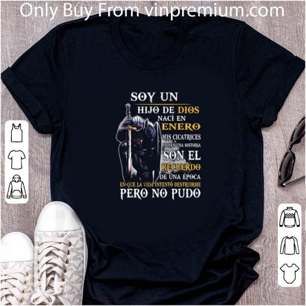 Top Knight Soy Un Hijo De Dios Naci En Septiembre Mis Cicatrices Tienen Una Historia shirt 2