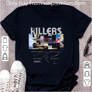 Official The Killers Band Members Signatures shirt 4