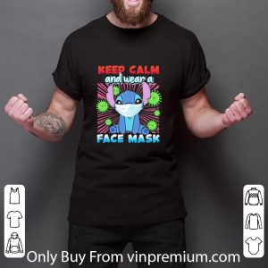 Hot Disney Stitch Mask Keep Calm And Wear A Face Mask Covid-19 shirt 5