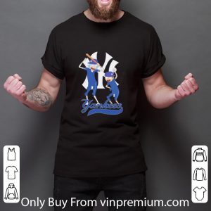Premium Rick And Morty Mashup New York Yankees Logo shirt 5