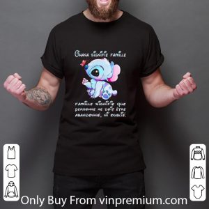 Hot Stitch And Butterfly Ohana Signifie Famille Que Personne shirt 5