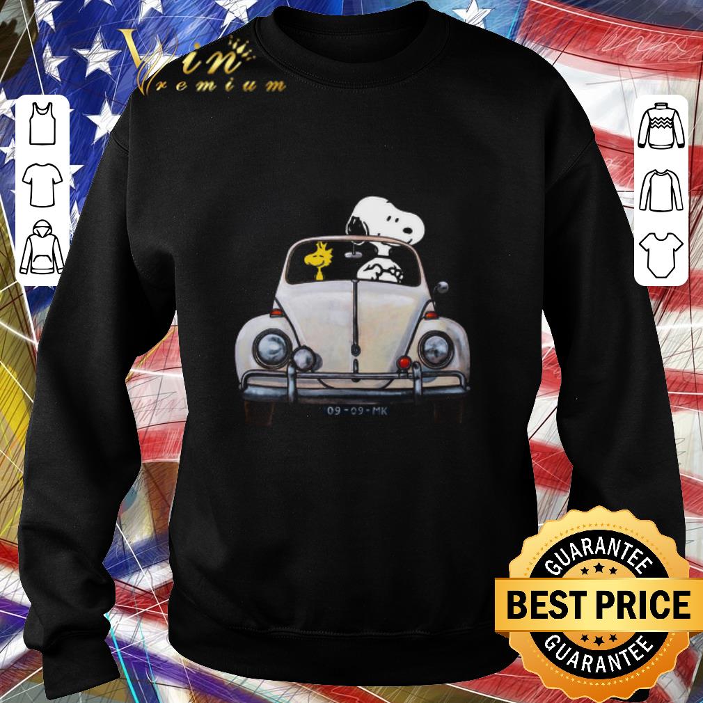 Awesome Snoopy And Woodstock Driving Volkswagen Beetle shirt 7 Awesome Snoopy And Woodstock Driving Volkswagen Beetle shirt