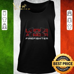 Awesome Firefighter Under Armour Logo shirt 4