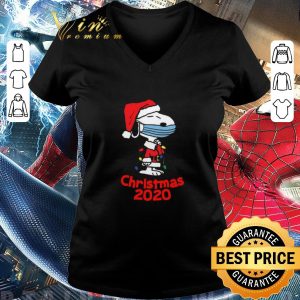 Pretty Snoopy Face Mask Christmas 2020 Sweater shirt 5