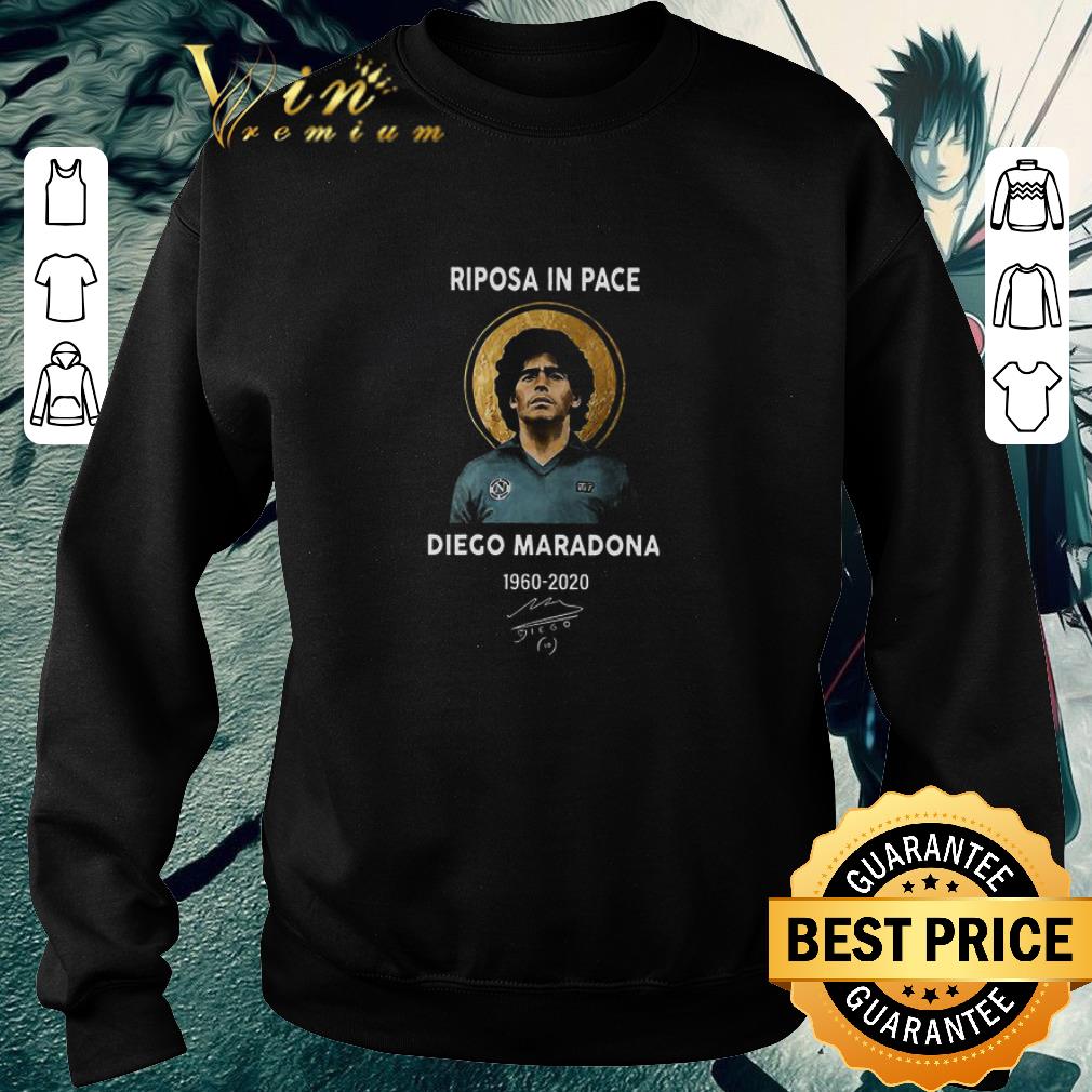 Pretty Riposa In Pace RIP Diego Maradona 1960-2020 Signature shirt 7 Pretty Riposa In Pace RIP Diego Maradona 1960-2020 Signature shirt