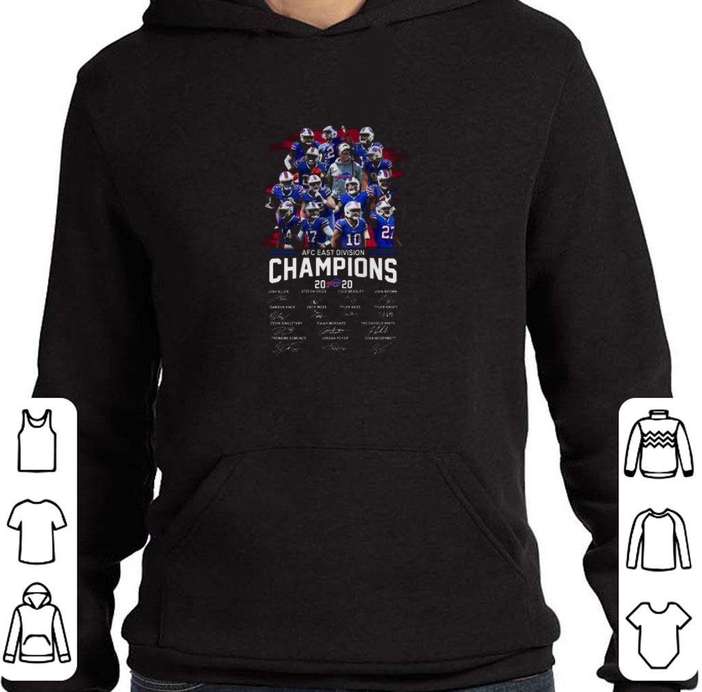 Hot AFC East Division Champions 2020 Buffalo Bills Signatures shirt 7 Hot AFC East Division Champions 2020 Buffalo Bills Signatures shirt