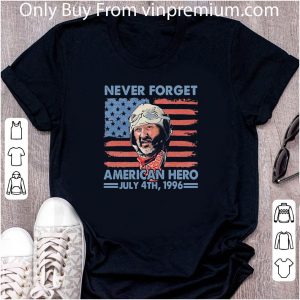 Top Never Forget American Hero July 4th 1996 Flag shirt 4