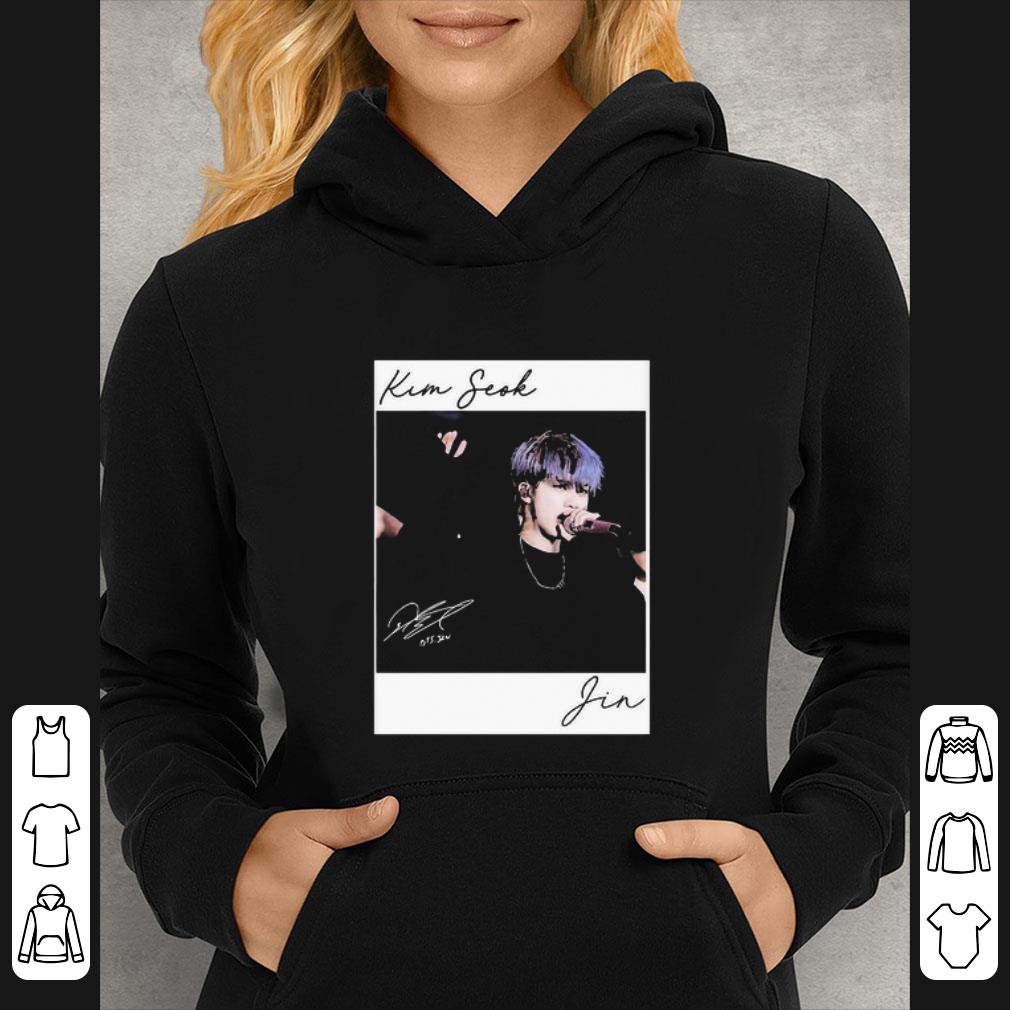 Original Bts Band Kim Seok Jin Signature shirt 7 Original Bts Band Kim Seok Jin Signature shirt