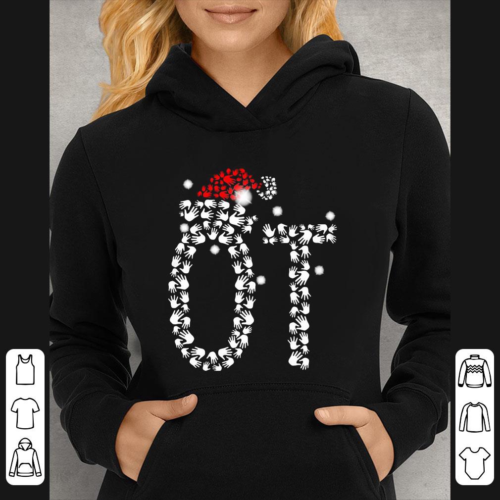 Official Occupational Therapist Santa Hat Christmas shirt 7 Official Occupational Therapist Santa Hat Christmas shirt
