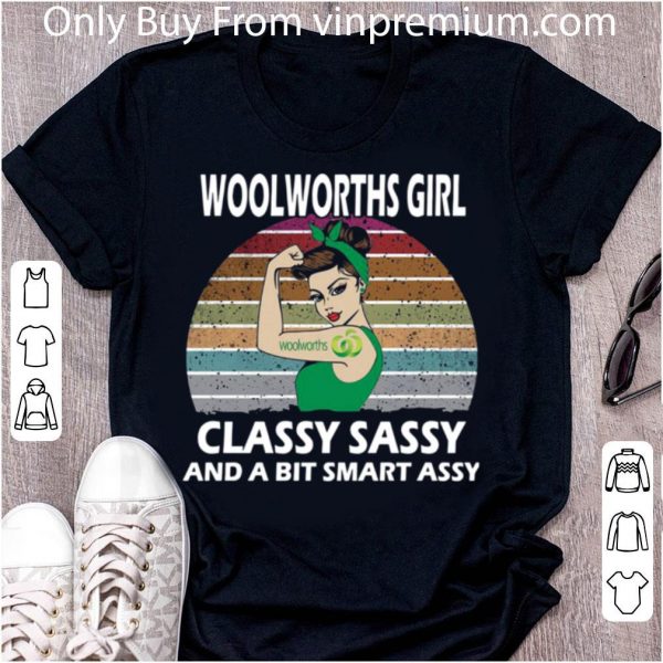 Awesome Vintage Woolworths Girl Classy Sassy And A Bit Smart Assy shirt 2
