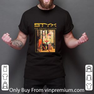 Original Styx Band The Grand Illusion shirt 5