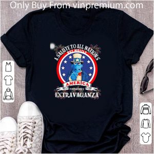 Hot A Salute To All Nations But Mostly America Fireworks Extravaganza shirt 4