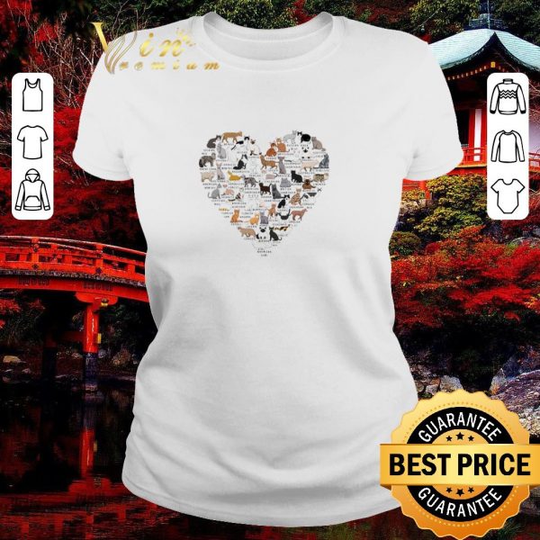 Hot Cats Heart Shaped shirt 2