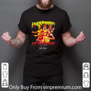 Pretty Hulkamania 44th Anniversary 1976 2020 Signature shirt 5
