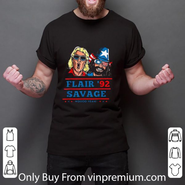 Pretty Flair 92 Savage Woo Yeah America 4th Of July Independence Day shirt 3