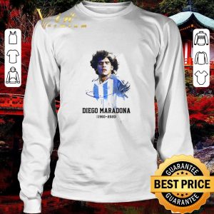 Funny Diego Maradona 1960-2020 art shirt 5