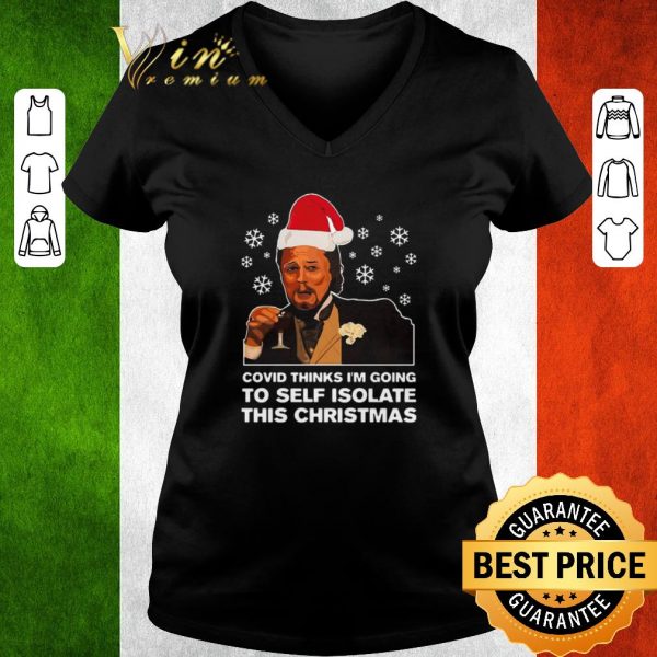 Official Leonardo Dicaprio Covid Thinks I’m Going To Self Isolate This Christmas shirt 3