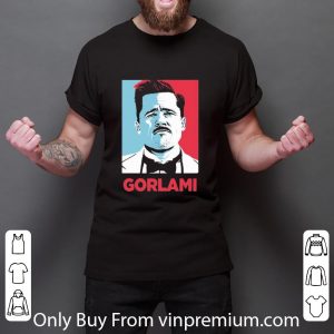 Nice Inglourious Basterds Gorlami Brad Pitt shirt 5