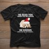 Funny Reindeer What The ELF Christmas shirt 6