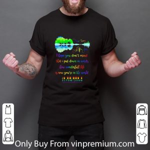 Premium Guitar Lake Lgbt Your Song Lyrics Elton John shirt 5