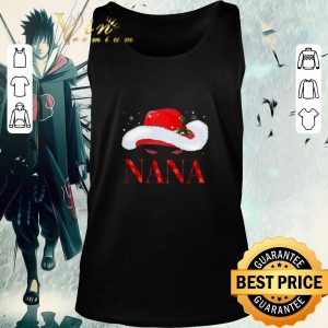 Pretty Santa Hat Women Nana shirt 4