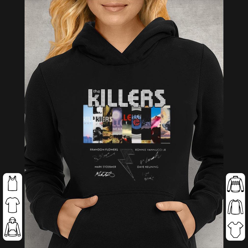 Official The Killers Band Members Signatures shirt