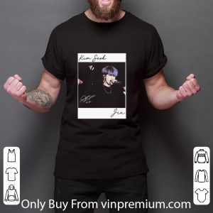 Original Bts Band Kim Seok Jin Signature shirt 5