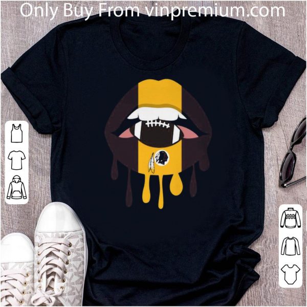 Great Lips Washington Redskins Football Logo shirt 2
