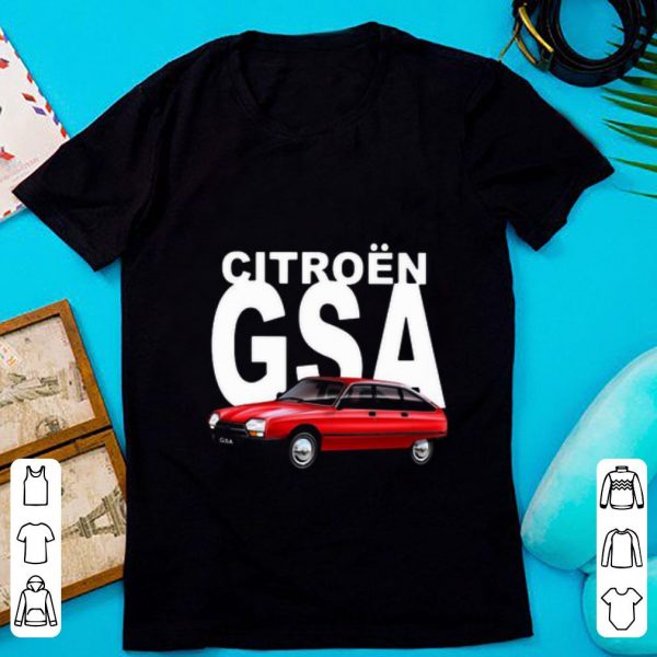 Original Citroen Gsa French Car shirt 1