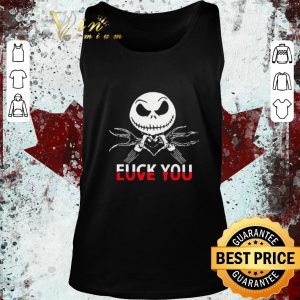 Awesome Jack Skeleton Fuck You shirt 4