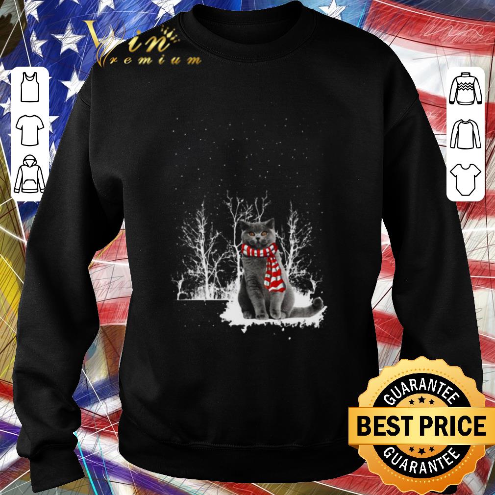 Official British Shorthair Snow Scarf Christmas shirt 7 Official British Shorthair Snow Scarf Christmas shirt