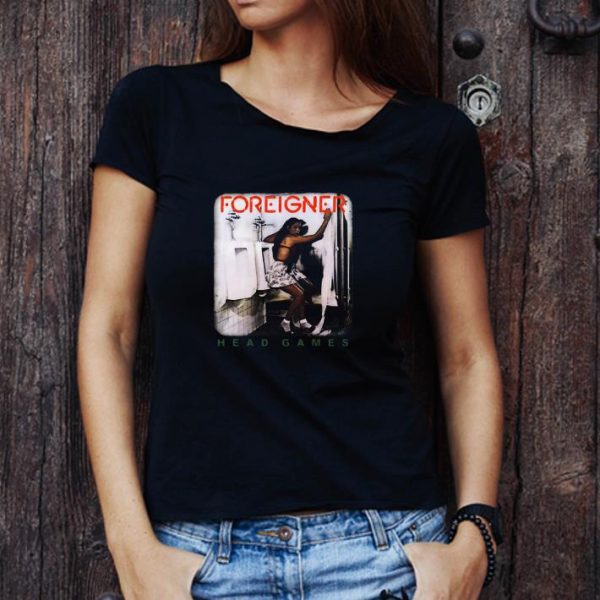 Original Foreigner Band Head Games shirt 1