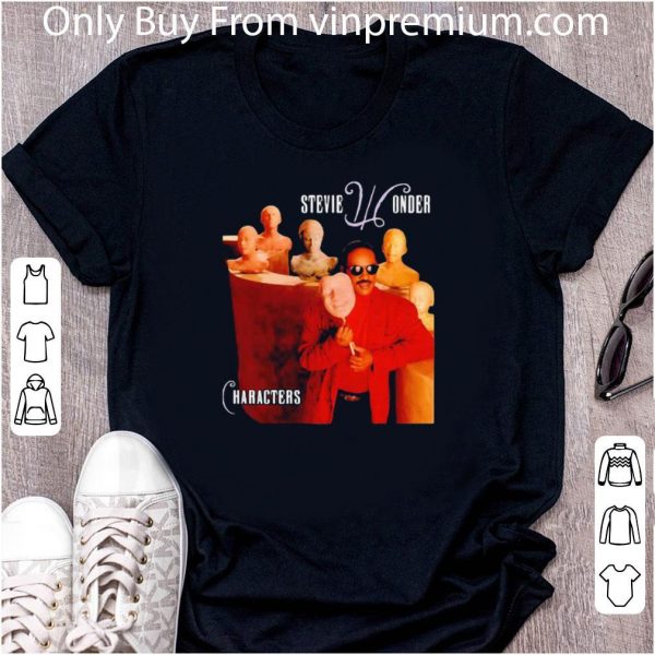 Awesome Stevie Wonder Characters Album shirt 2