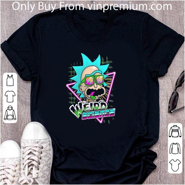 Pretty Rick Sanchez Weird Science Retro shirt 2