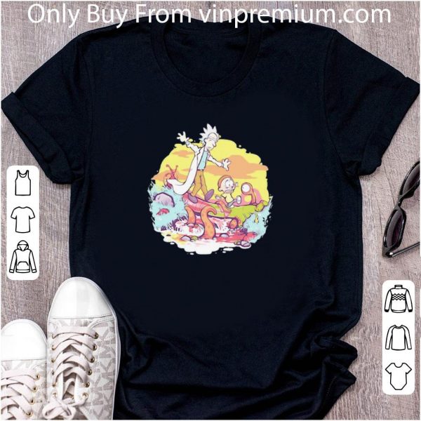 Premium Rick And Morty Aliens shirt 2