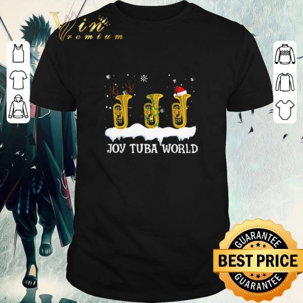 Pretty Joy Tuba World Christmas shirt 1