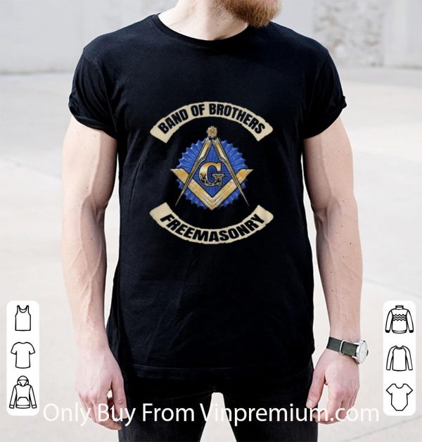 Nice Band Of Brothers G Freemasonry Symbol shirt 2