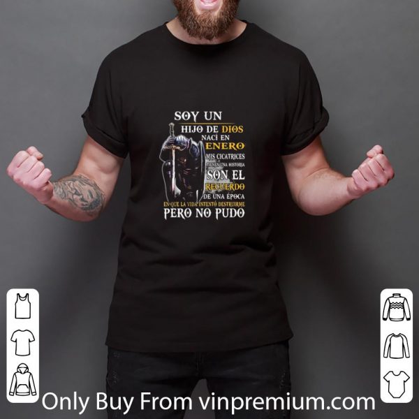 Top Knight Soy Un Hijo De Dios Naci En Septiembre Mis Cicatrices Tienen Una Historia shirt 3