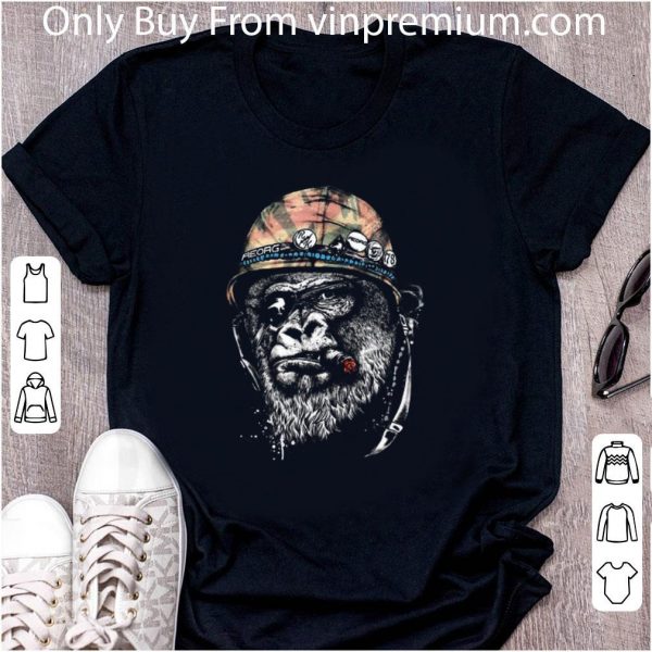 Awesome Bigfoot Veteran Rum Knuckles Gorilla shirt 2