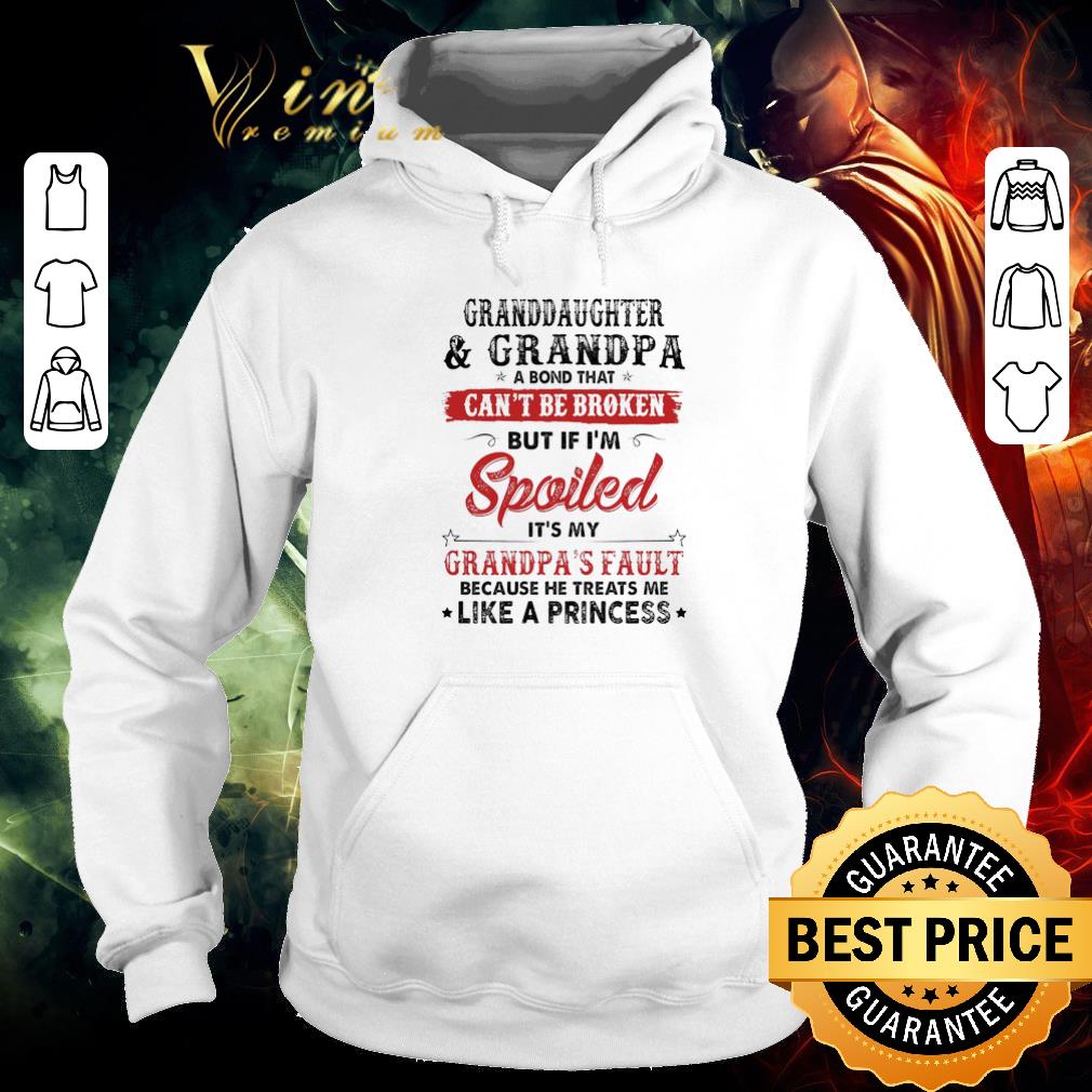 Hot Granddaughter And Grandpa A Bond That Can’t Be Broken But If I’m Spoiled It’s My Grandpa’s Fault shirt 7 Hot Granddaughter And Grandpa A Bond That Can’t Be Broken But If I’m Spoiled It’s My Grandpa’s Fault shirt