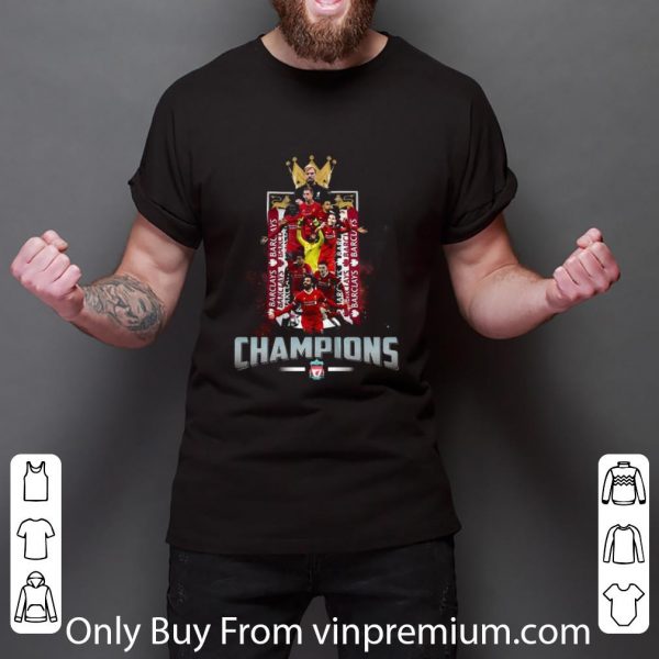 Official Liverpool Football Club The King Champions shirt 3