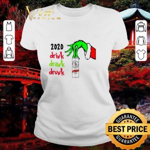 Funny Hand Grinch Holding White Claw Hard Seltzer Watermelon 2020 Drink Drank Drunk Christmas Sweater shirt 4