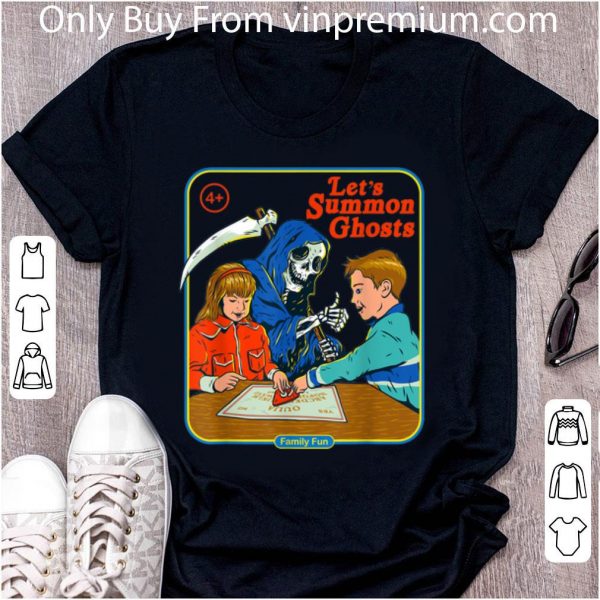 Original Let's Summon Ghost Family Fun shirt 2