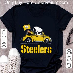 Pretty Snoopy Driving Volkswagen Pittsburgh Steelers shirt 4