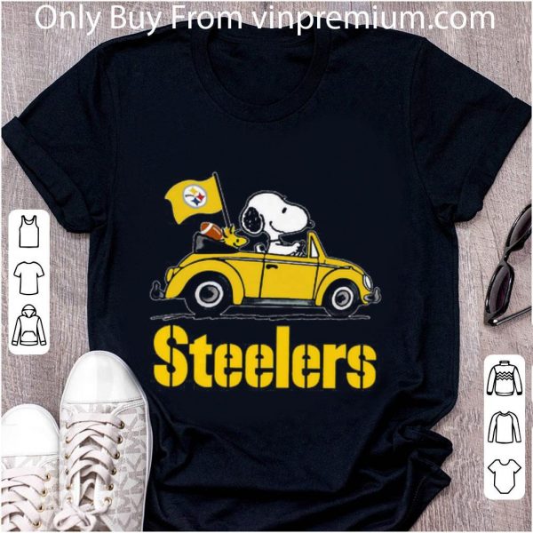 Pretty Snoopy Driving Volkswagen Pittsburgh Steelers shirt 2